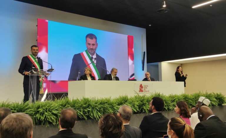 Galleria foto 'Fiera del Levante, l’intervento del sindaco Decaro alla cerimonia inaugurale' - foto 1